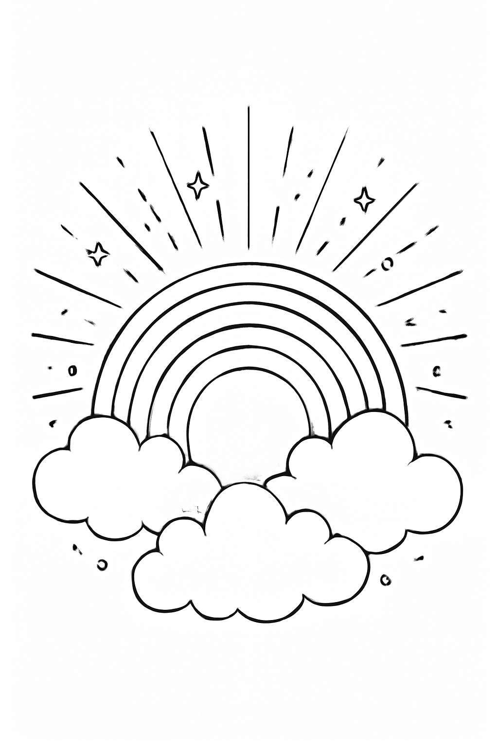 Cầu vồng tỏa sáng