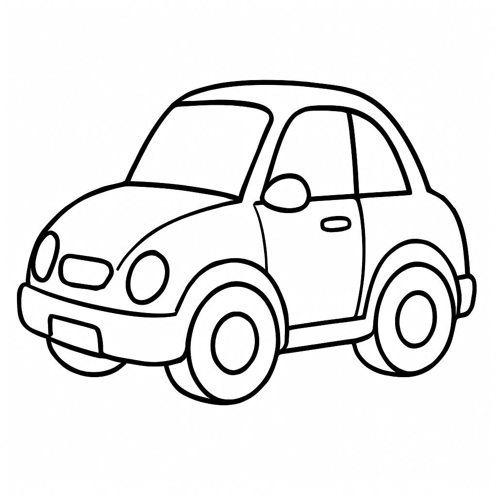 Đồ chơi xe hơi tô màu