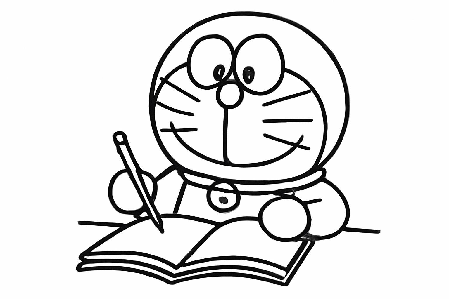 Doraemon học tập