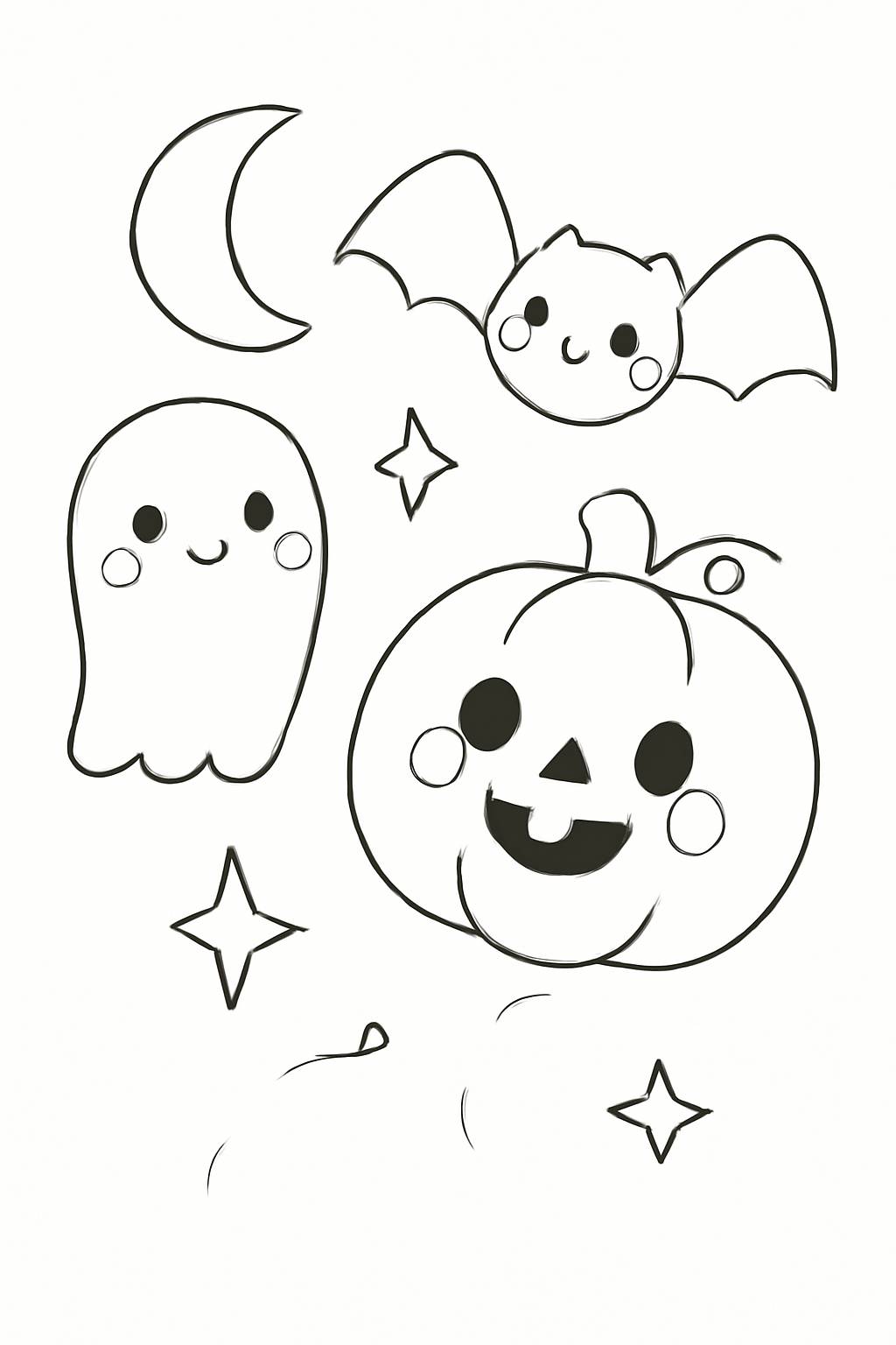 Halloween pastel dễ thương