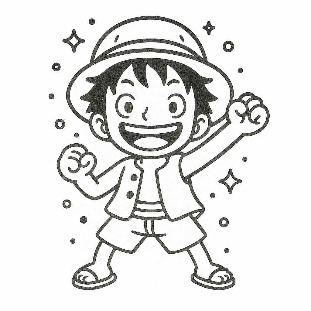 Luffy ánh sáng phát quang