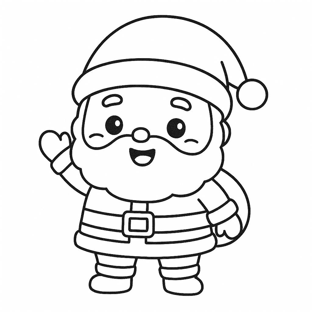 Ông già Noel kawaii