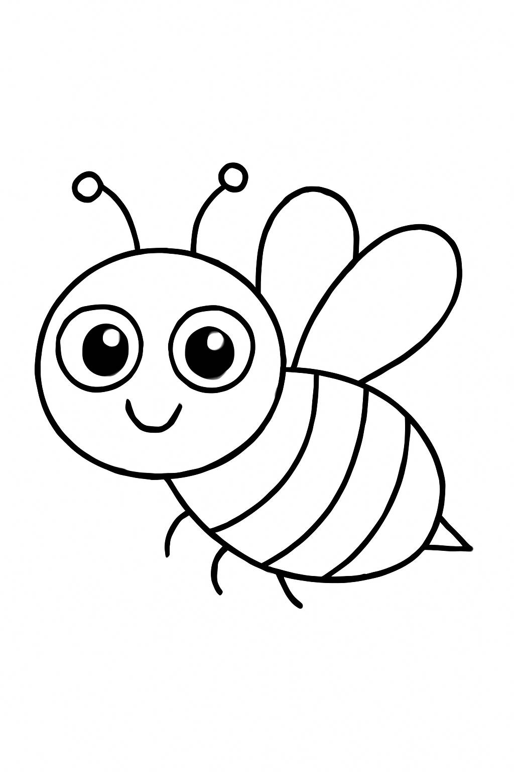 Ong hoạt hình dễ thương