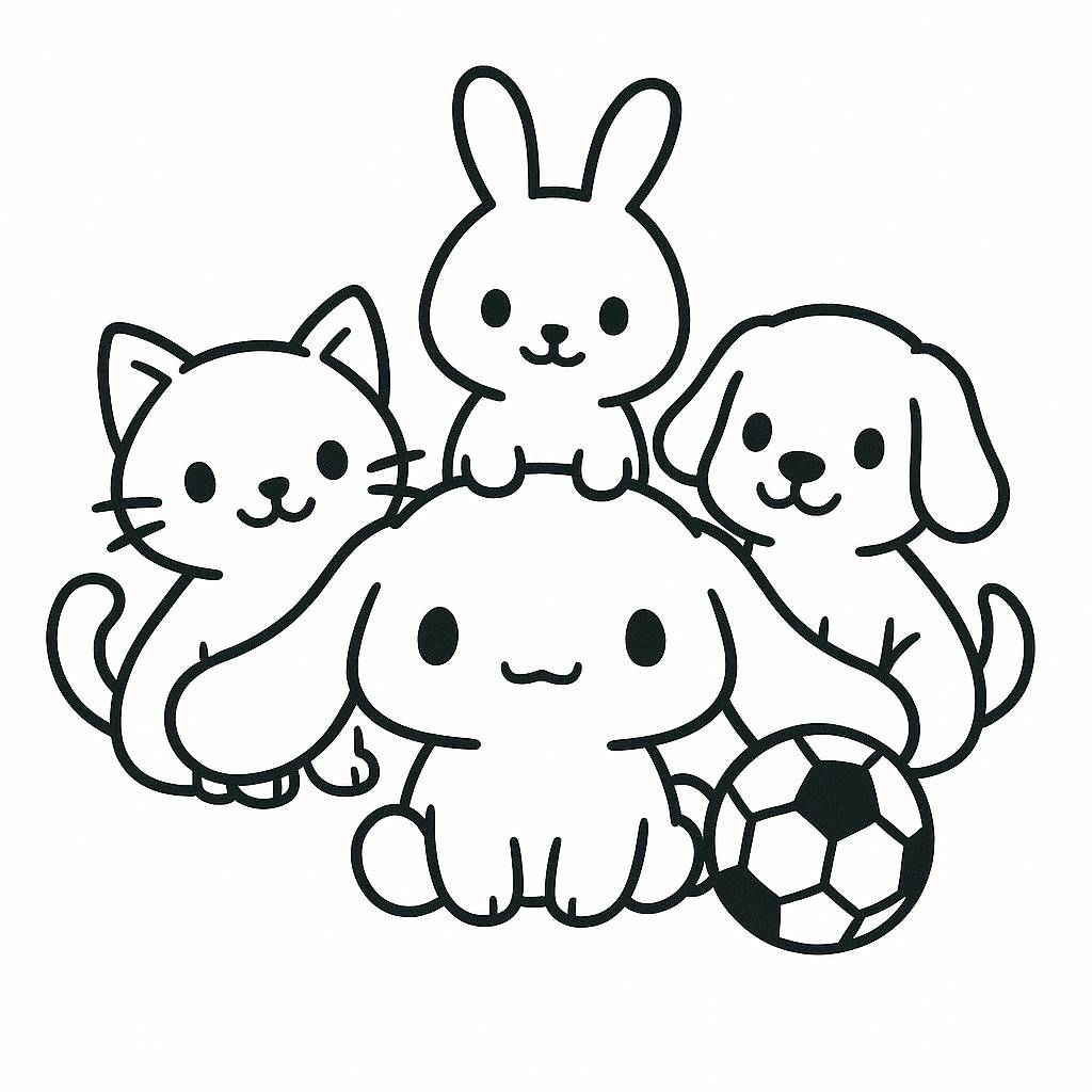 Phong cách cute động vật