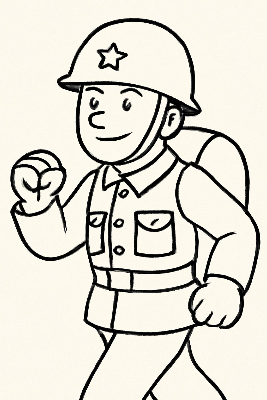 Phong cách hoạt hình quân đội cổ điển