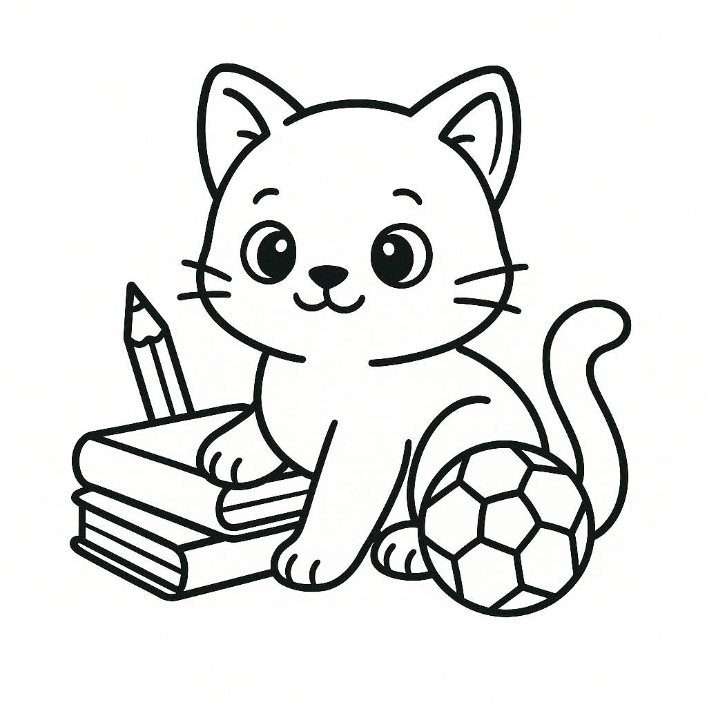 Tranh tô màu con vật nuôi trong gia đình cho bé 2025 - PDF