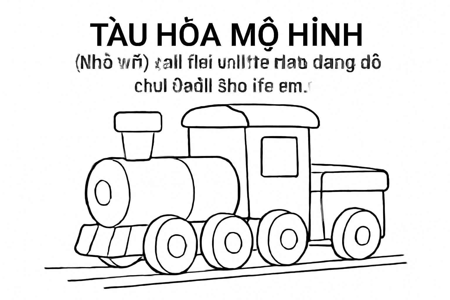 Tàu Hỏa Mô Hình