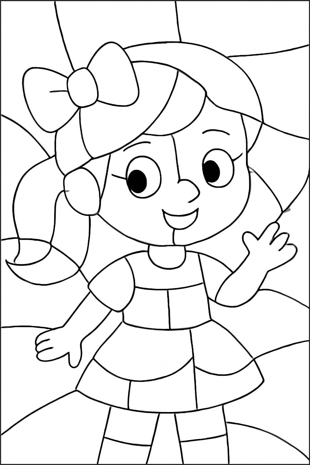 Tranh tô màu số hóa cho bé - Tải PDF miễn phí