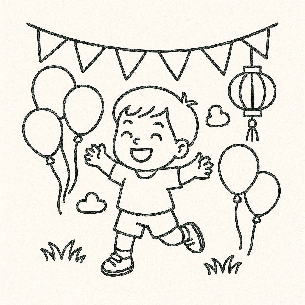 Trường mầm non lễ hội