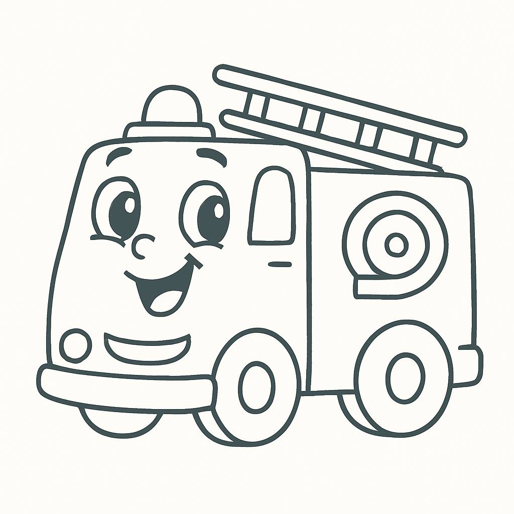 Xe cứu hỏa hoạt hình