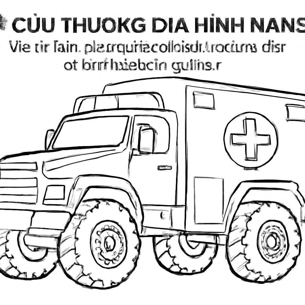 Xe cứu thương địa hình nặng