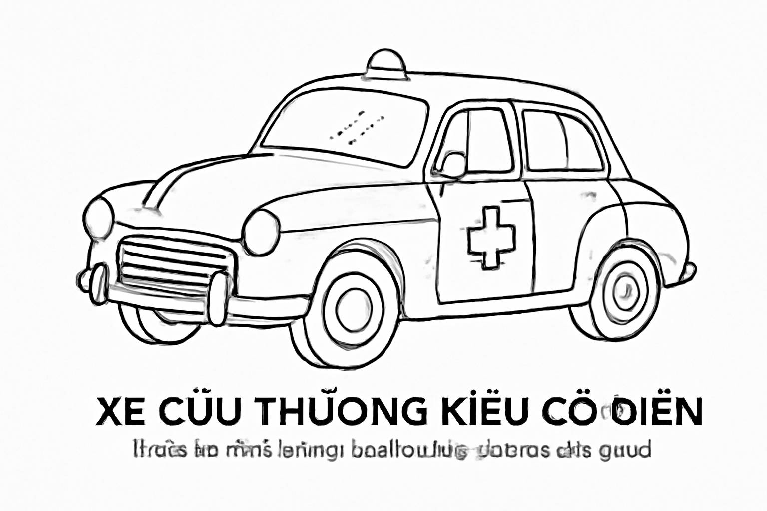 Xe cứu thương kiểu cổ điển