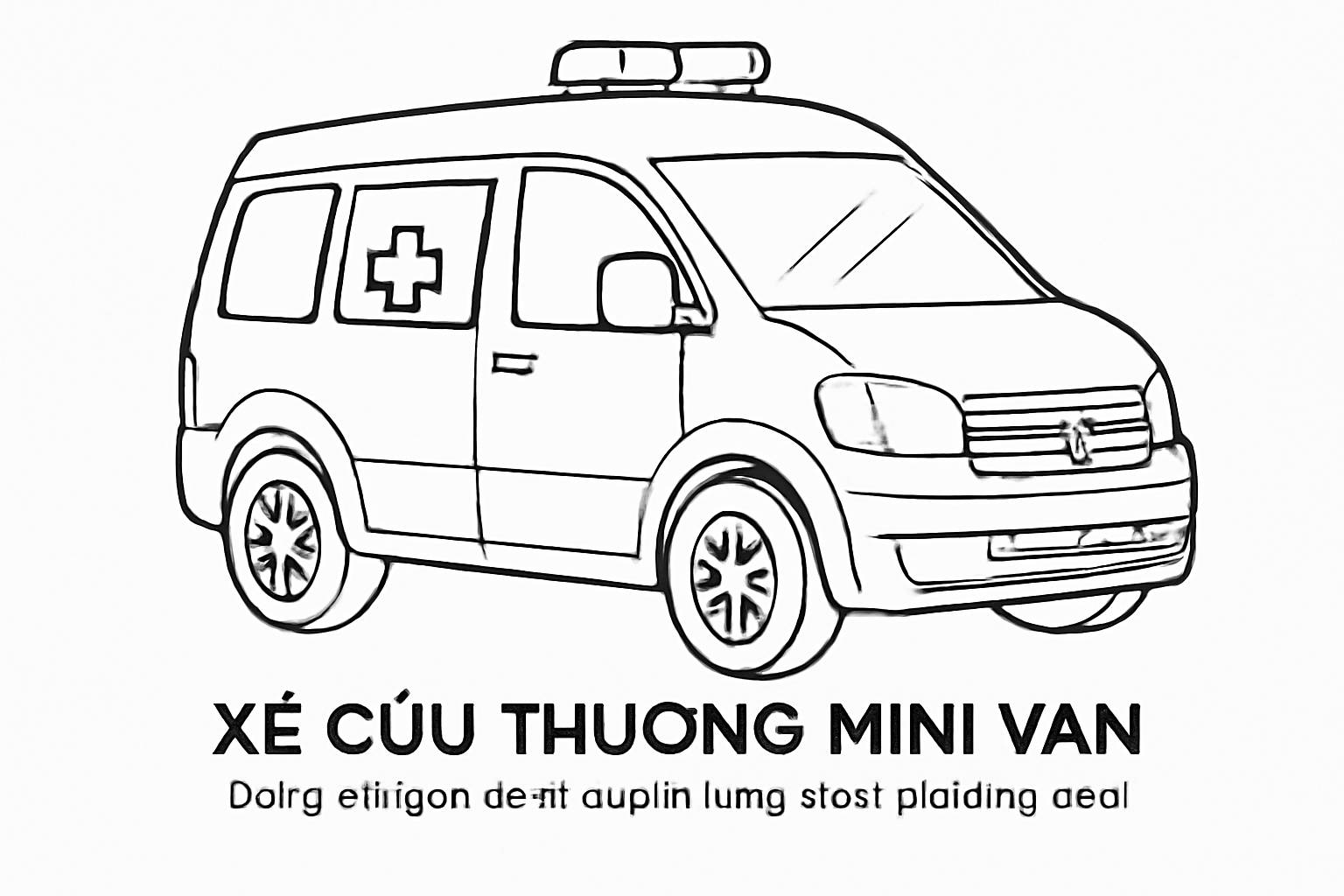 Xe cứu thương mini van