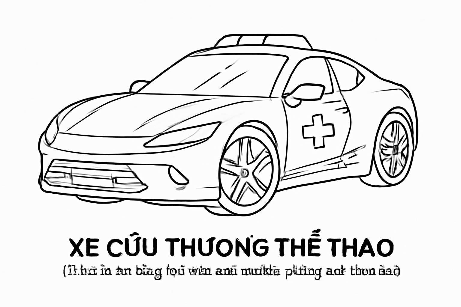 Xe cứu thương thể thao