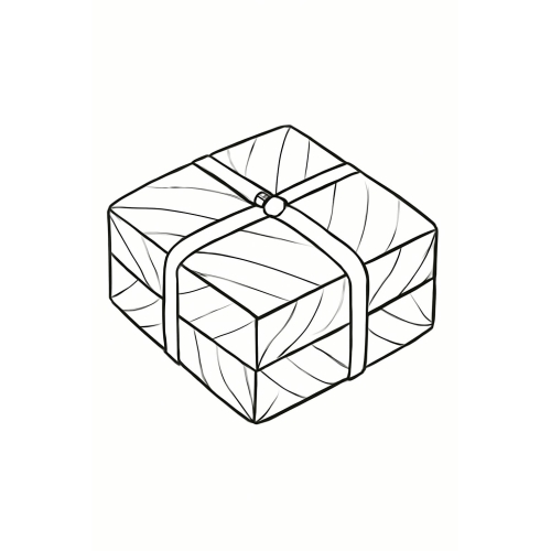 Tô màu bánh chưng cho bé - Tải PDF miễn phí