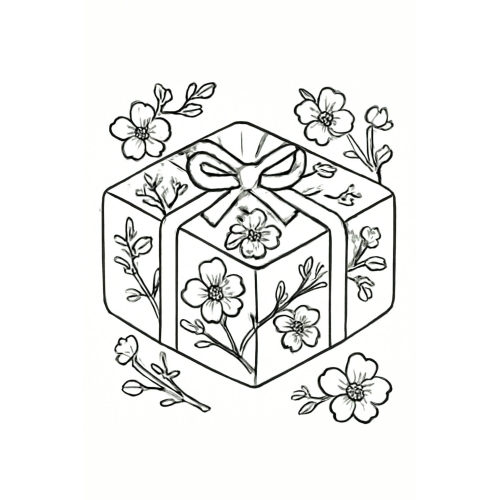 Tô màu bánh chưng cho bé - Tải PDF miễn phí