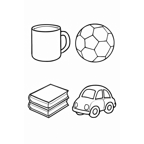 Bé tập tô màu – Hình tô màu đẹp cho bé