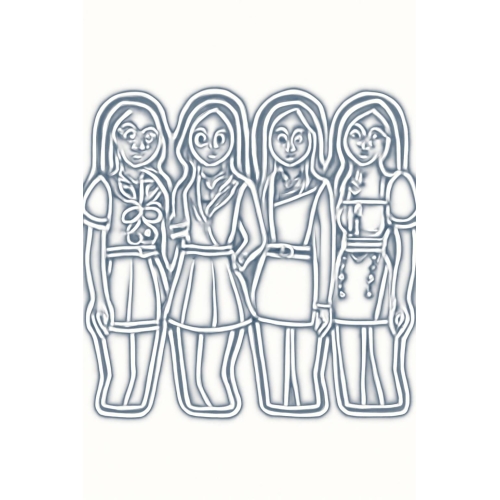 Tranh tô màu Blackpink cho bé – Hình tô màu Blackpink vui nhộn