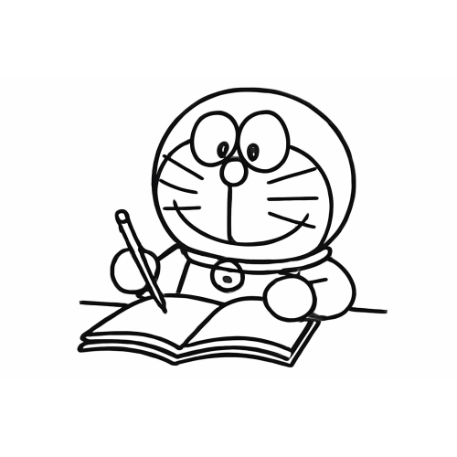 101+ Tranh tô màu Doremon nhiều phong cách kute dễ thương trẻ cực thích 2025