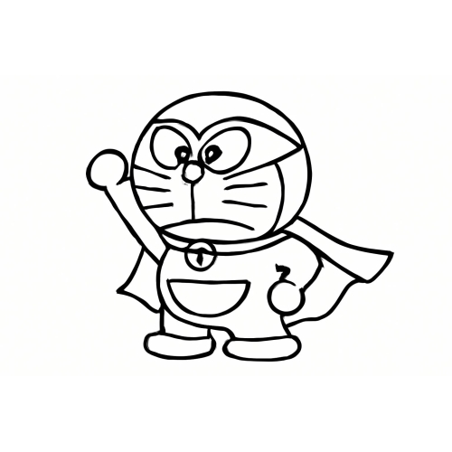 101+ Tranh tô màu Doremon nhiều phong cách kute dễ thương trẻ cực thích 2025