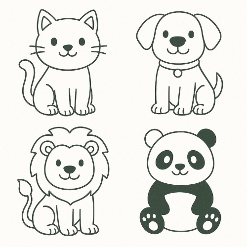 Hình tô màu cho bé đẹp – Tranh tô màu