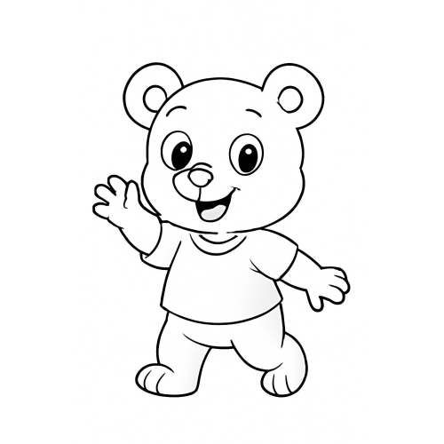 Màu tô cho bé – Hình tô màu màu tô đẹp và dễ thương