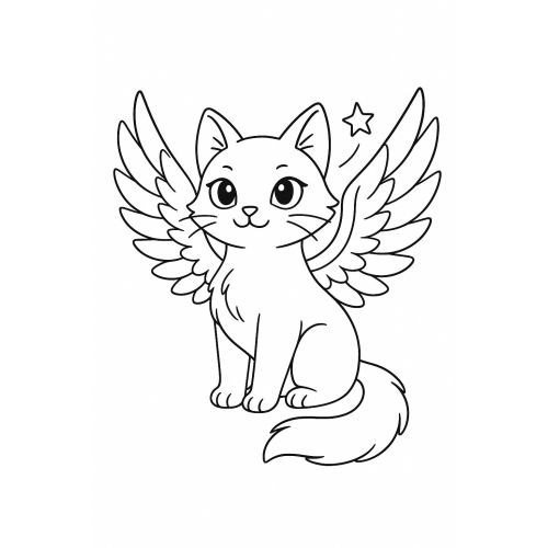 Bộ sưu tập 20+ Hình Tô Màu Con Mèo cực cute, đa phong cách 2025 - Có PDF