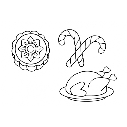 20+ Hình Tô màu đồ ăn 2025 cực hút bé