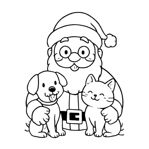 Tranh tô màu Noel cho bé - Tải PDF miễn phí