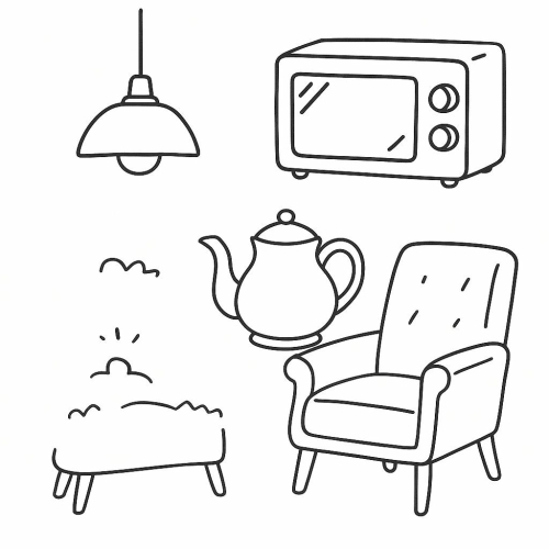 Tranh tô màu đơn giản cho bé 2025 - Hình tô màu PDF