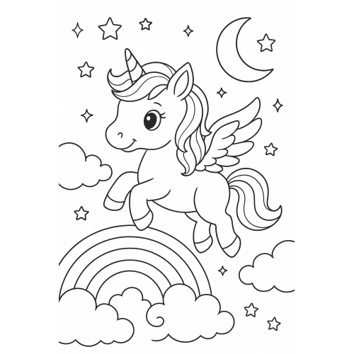 Tranh tô màu hoạt hình cho bé 2025 -  miễn phí