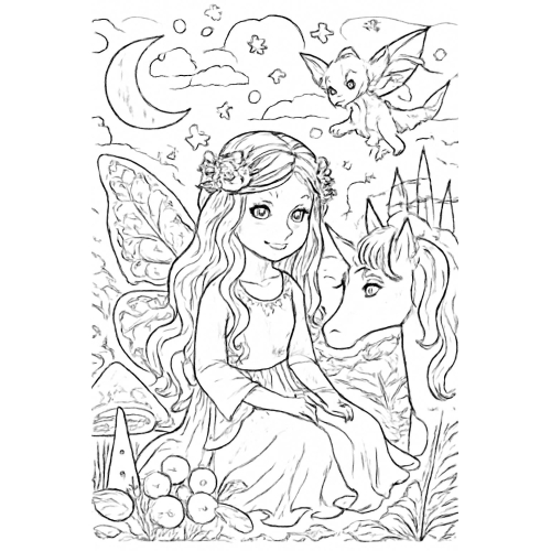 Tranh tô màu 8 3 cho bé – Hình tô màu PDF