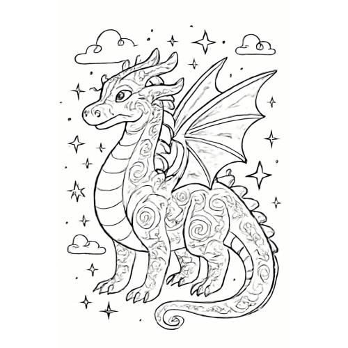 30+ Hình Tô màu Khủng long cho bé 2025 nhiều phong cách đáng yêu