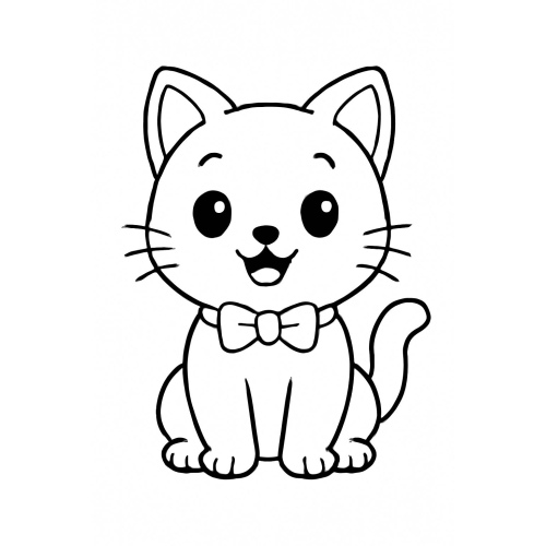 Hình con vật cho bé tô màu - Tranh tô màu và PDF