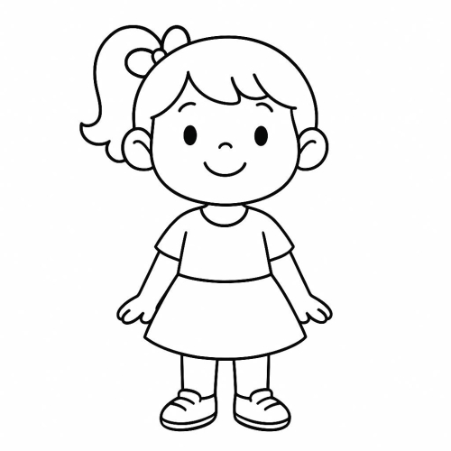 Vẽ và tô màu cho bé – Hình tô màu đẹp dễ tô