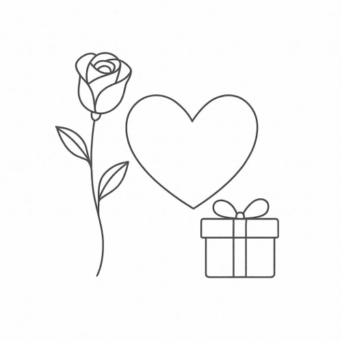 Tranh tô màu tặng mẹ cho bé 2025 - Hình tô màu PDF