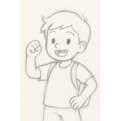 Tranh tô màu chú bộ đội hành quân cho bé dễ tải PDF