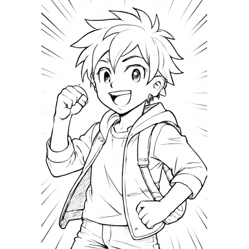 Tranh tô màu chủ đề bản thân rất nhiều sắc thái cho bé