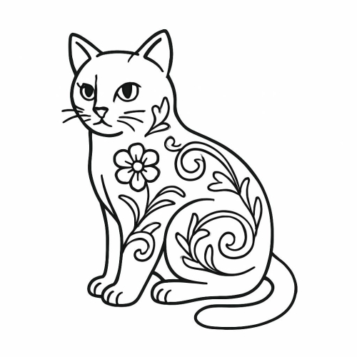 Tranh tô màu con vật nuôi trong gia đình cho bé 2025 - PDF