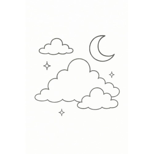 Tô màu kem cho bé 2025 - Hình và PDF sinh động