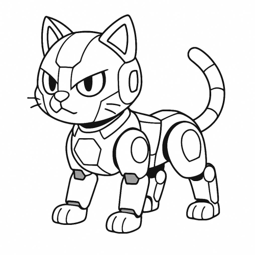 20+ Hình Tô màu robot cực đẹp, đa dạng khiến bé thích thú