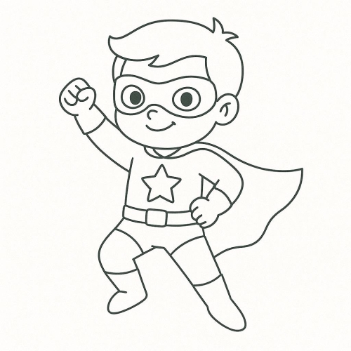 Tranh Tô Màu Cho Bé 5 6 Tuổi đơn giản dễ tô - mới nhất 2025