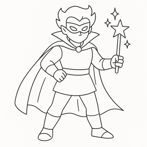 55+ Hình Tô màu Siêu nhân cho bé phát triển trí não 2025