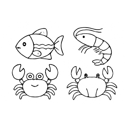 20+ Hình Tô màu đồ ăn 2025 cực hút bé