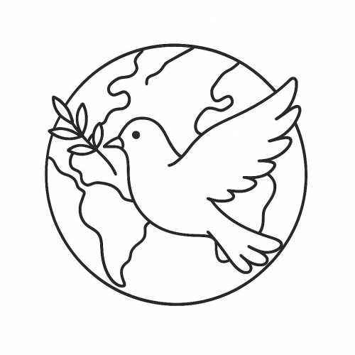 Tranh tô màu trái đất cho bé đẹp sáng tạo 2025