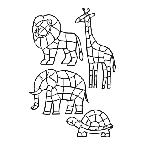 Tranh tô màu số hóa cho bé - Tải PDF miễn phí