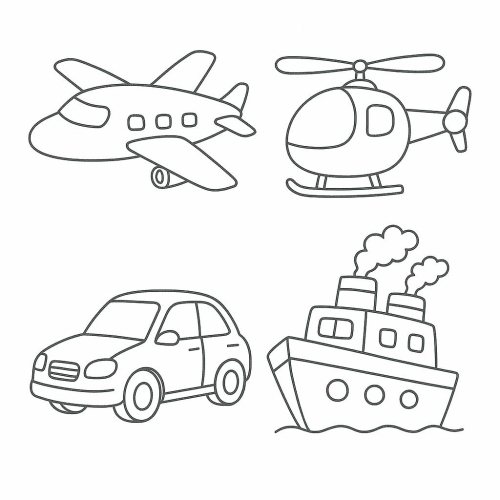 Trò chơi tô màu cho bé miễn phí – Hình tô màu