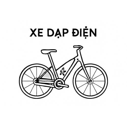 Tranh Tô Màu Xe Đạp Cho Bé - Hình Xe Đạp Tô Màu PDF