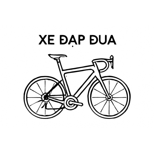 Tranh Tô Màu Xe Đạp Cho Bé - Hình Xe Đạp Tô Màu PDF